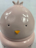 Valentine Tweet Heart Chick Ceramic Cookie Jar by Rae Dunn