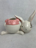 Easter Precious Bunny Ceramic Jar