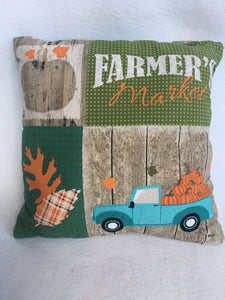 Harvest Farmers Market Pillow