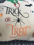 Halloween Trick or Treat Pillow