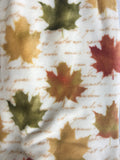 Happy Fall Leaves Blanket Throw