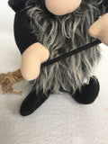 Halloween Gnome Witch Holding Broom or Pumpkin