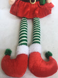 Christmas Plush Boy or Girl Elf With Long Legs