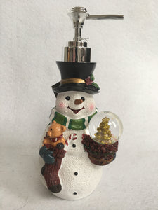 Christmas Snowman Soap Dispenser By Croscill