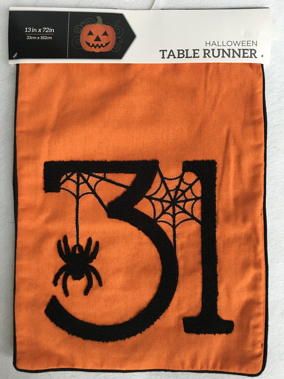 Halloween 31 Table Runner