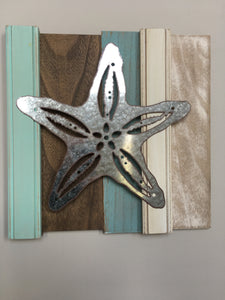 Beach Star Fish Sign