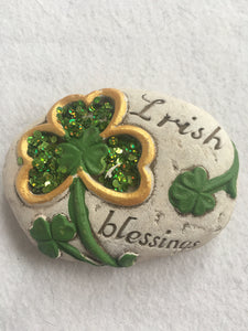 Saint Patrick's Day Decorative Rock