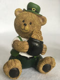 Saint Patrick's Day Bear Figures