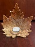 Clearance Standing Leaf Candle Holder