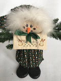 Christmas Hand Crafted Snowman