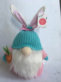 Easter Medium Plush Gnome Wearing Hat With Ears Poking Out