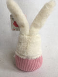 Easter Small Plush Girl Gnome Wearing Hat with Bow and Ears