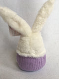 Easter Small Plush Girl Gnome Wearing Hat with Bow and Ears