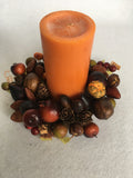 Harvest Small Candle Wreath