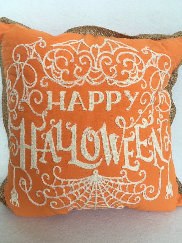 Halloween Happy Halloween Pillow