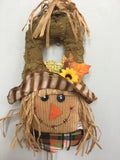Harvest Boy Scarecrow Door Hanger