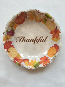 Harvest Melamine Thankful Large Bowl