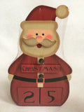 Christmas Standing Snowman or Santa Calendar