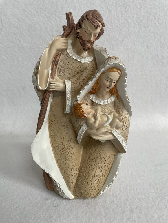 Clearance Christmas 7.5” Beige and White Nativity