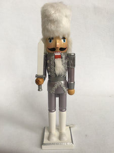 Christmas Silver Soldier Nutcrackers