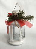 Christmas Medium Metal Tea Light Lantern