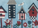 Patriotic Decorated Bird Houses Placemat