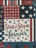 Patriotic Stars and Stripes Forever Runner