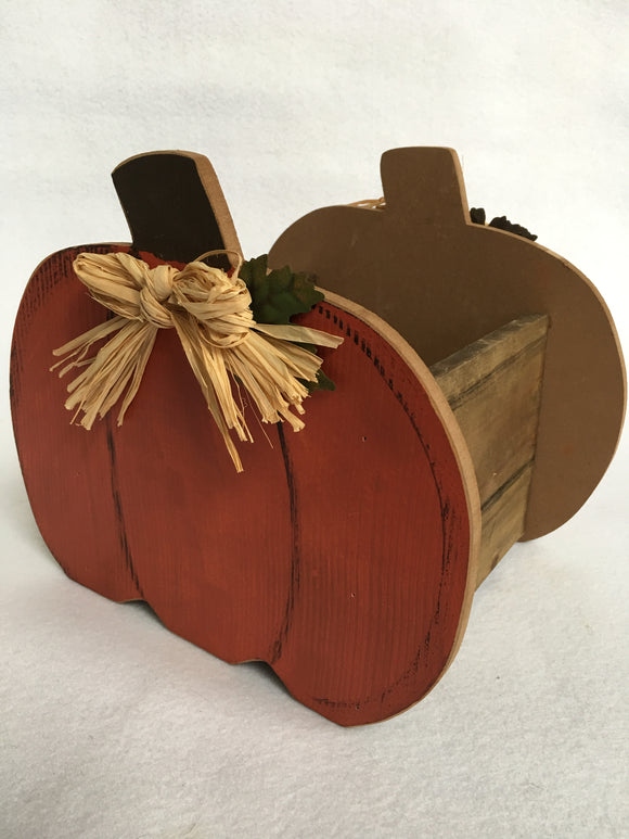 Harvest Wooden Pumpkin Holder