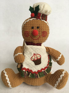 Christmas Sitting Gingerbread Boy or Girl