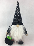 Halloween Designer Boo or Spooky Plush Gnome by Rae Dunn