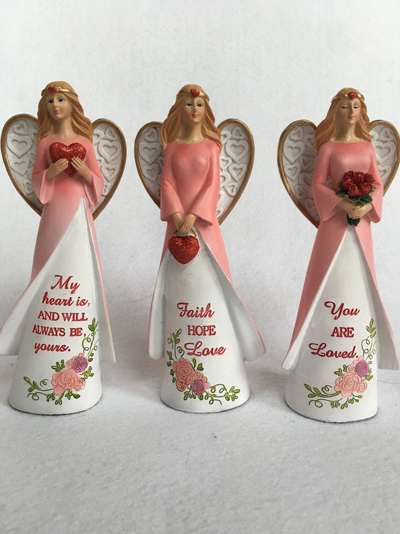 Valentine Angel Figures