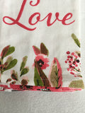 Valentine Love 100% Cotton Kitchen Towels