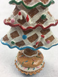 Christmas Gingerbread Decorated Tree