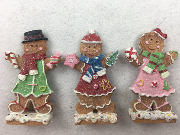Christmas Gingerbread Figures