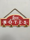 Valentine Love Notes Wall Hanging
