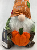 Harvest Gnome Holding Pumpkin by Rae Dunn