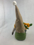 Harvest Hello Autumn Gnome Holding Sunflowers by Rae Dunn