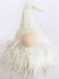 Christmas Large Santa Gnome With Fuzzy Beard Ornament or Display
