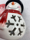 Clearance Snowman Light Up Ceramic Display