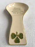 Saint Patrick’s Day Shamrock Small Dish or Spoon Rest