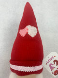 Valentine Plush Girl Gnome