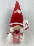 Valentine Plush Girl Gnome