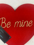 Valentine Set of 4 Be Mine Placemats