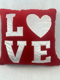 Valentine Large LOVE Soft and Plush Pillow