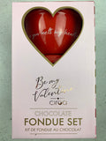 Valentine Chocolate Fondue Set