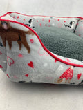 Valentine Dogs Pet Bed