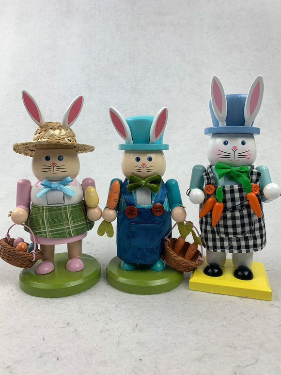 Easter Bunny Nutcrackers