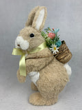 Easter Large Bunny Carrying Backpack with Flowers