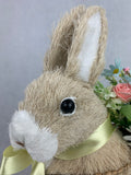 Easter Large Bunny Carrying Backpack with Flowers