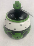 Saint Patrick’s Day Lucky 4 Leaf Clover Canister